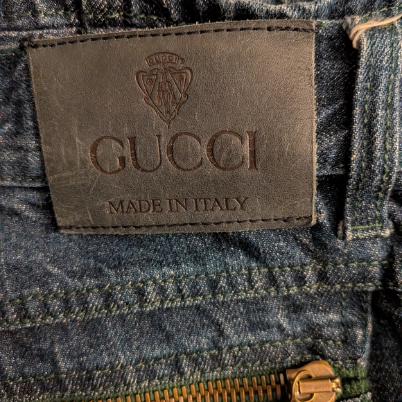 Gucci Blue Denim Jeans - Picture 8 of 14